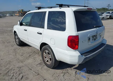 2005 Honda Pilot Ex from USA, damaged, VIN 2HKYF18485H517538